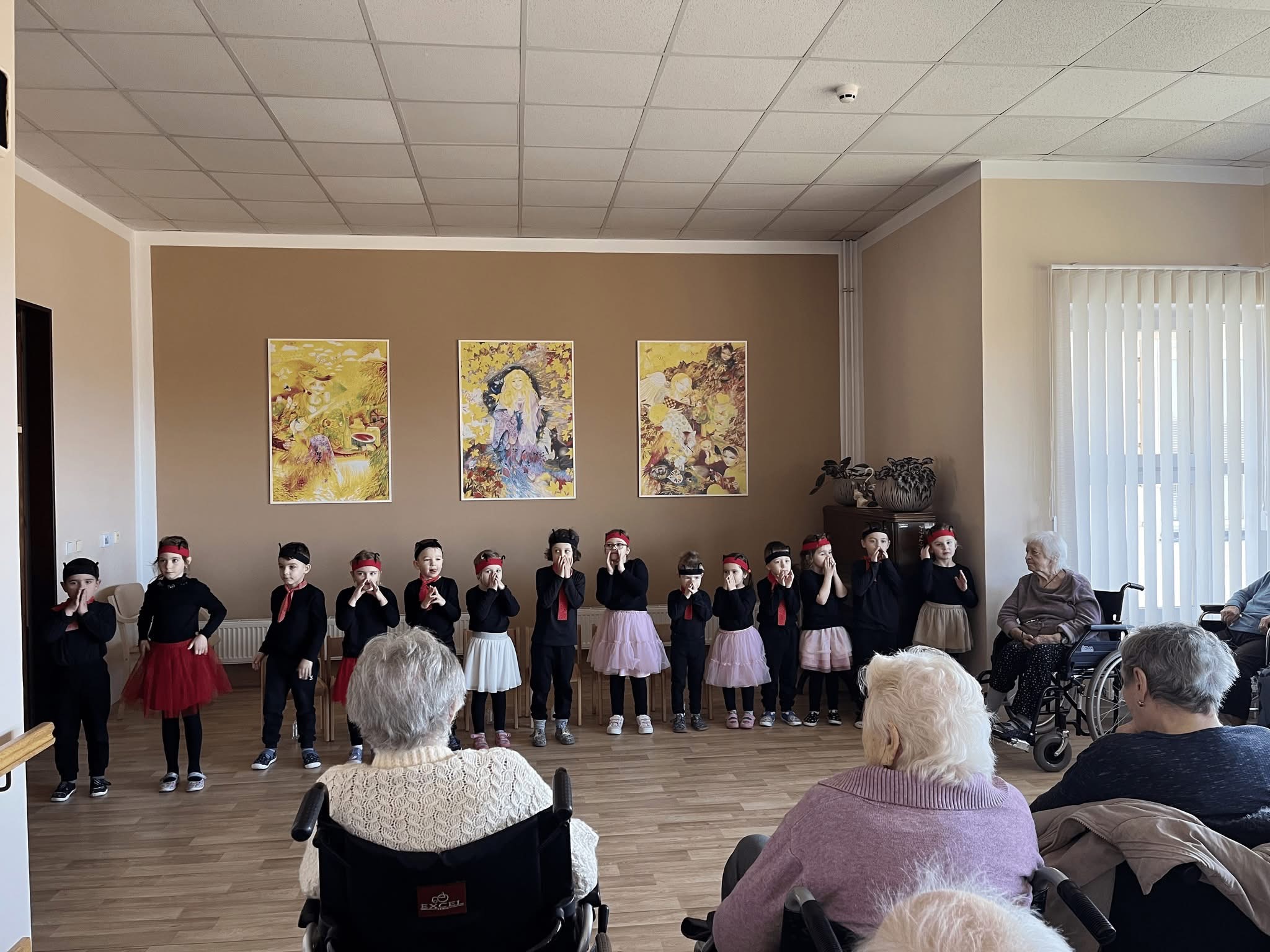 Návštěva dětí z MŠ Močovice