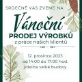Pozvánka na prodejní akci DD